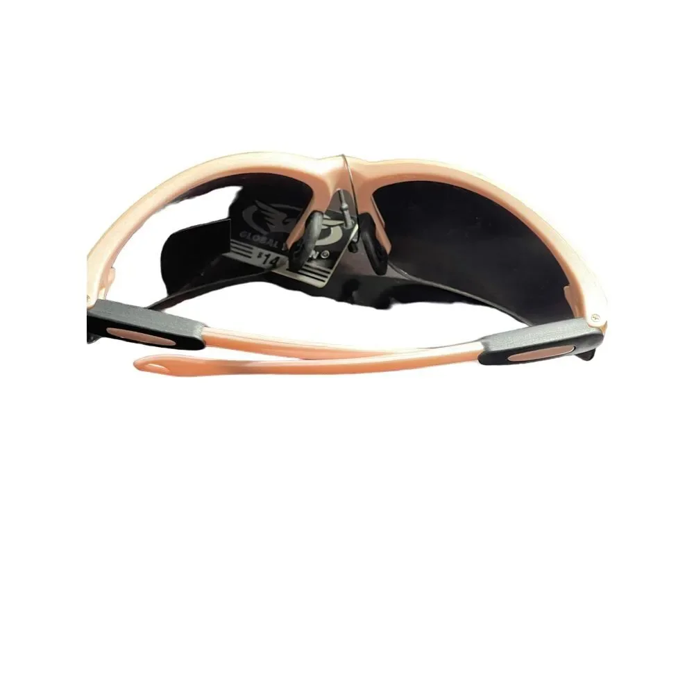 UV400 ANSI Z87.1+ Safety Glasses | Peach Frame Sports Protective Eyewear‎